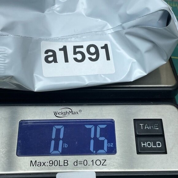 Danskin High-Waisted Blue Yoga Leggings Large Nylon/Spandex a1591 - Picture 5 of 5